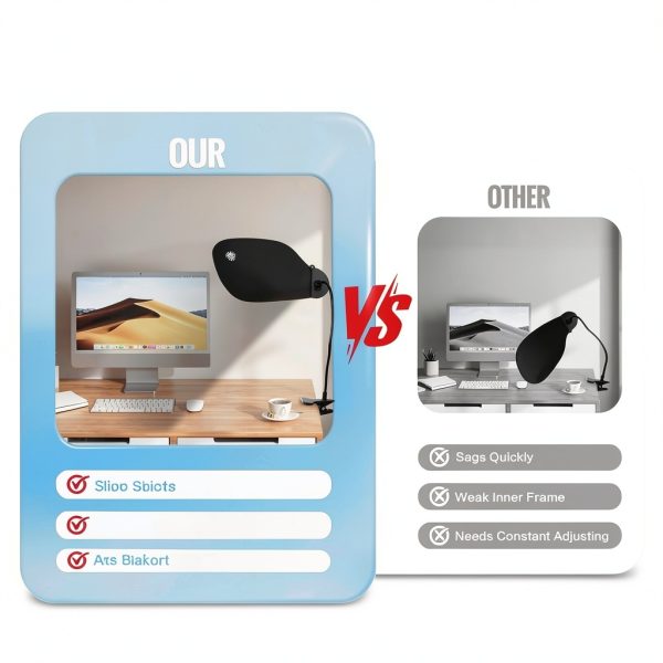FIMXSD Office Desk Privacy Panel Dual Mode Fixation-4