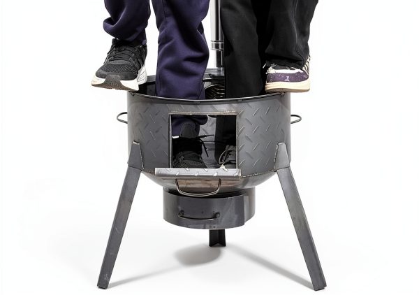 DNGXAOYA Wood Burning Stove Portable Outdoor Camping Cooking-3