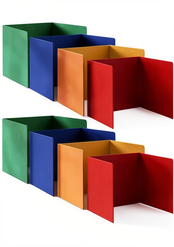 Bcabo Plastic Desk Dividers 8 Pack Classroom Privacy Shields-0
