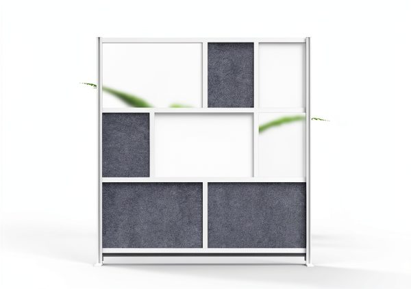 Stand Up Desk Store Room Divider Adjustable Privacy Panel-2