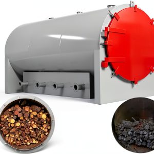 KUNTENG Charcoal Making Machine Carbonization Furnace-0