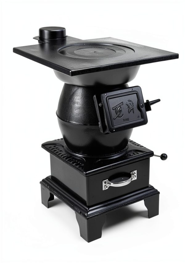 Pavo Wood Burning Stove Efficient Heating Home Decor-5