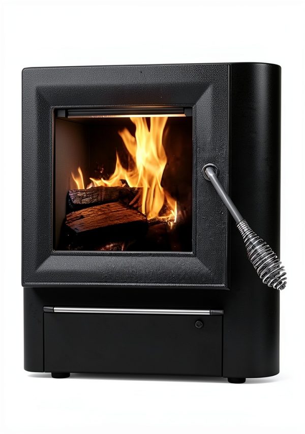 Ashley Hearth Wood Stove Black Alloy Steel Freestanding-6