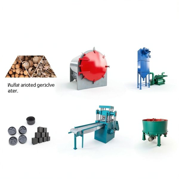 KUNTENG Charcoal Making Machine Carbonization Furnace-3