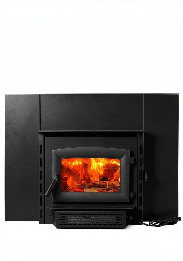 Ashley Hearth Wood Burning Stove Insert Colonial Black-1