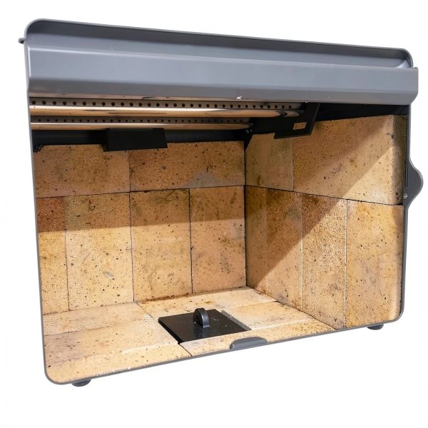 Cleveland Iron Works Wood Stove Black Metal High Efficiency-5