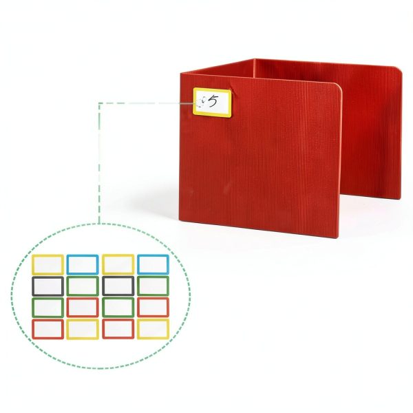 Storage Standard Desk Privacy Boards 16 Pack Plastic Study-8