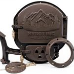 Hybot Inc Alaska Cast Iron Wood Stove Door Kit Freestanding-0