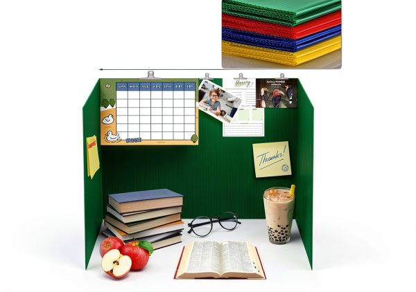 Bcabo Plastic Desk Dividers 8 Pack Classroom Privacy Shields-4