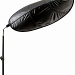 VSUNTENT Office Desk Sunshade Glare Blocking Leaf Shape-0