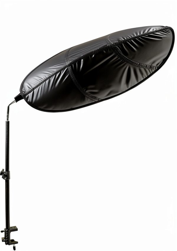 VSUNTENT Office Desk Sunshade Glare Blocking Leaf Shape-0