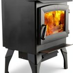US Stove Wood Burning Stove Cast Iron Heats 1200 Sq Ft-0