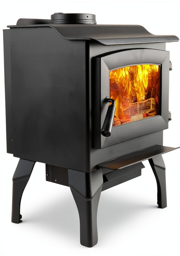 US Stove Wood Burning Stove Cast Iron Heats 1200 Sq Ft-0