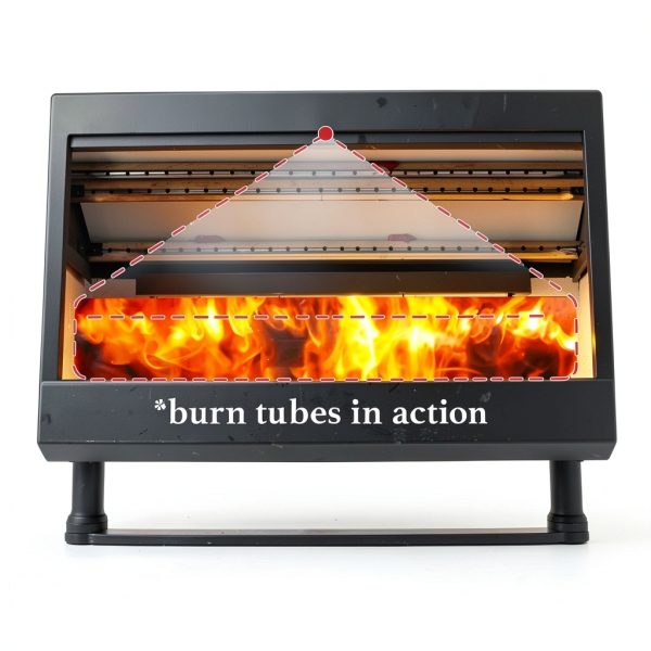 Ashley Hearth Wood Burning Stove Insert Colonial Black-3
