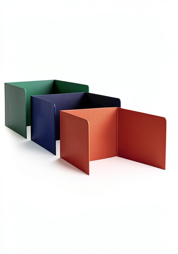Bcabo Plastic Desk Dividers 8 Pack Classroom Privacy Shields-1