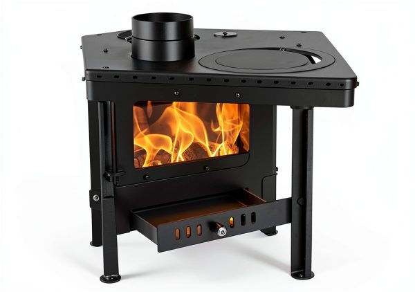 FENGXCXY Pellet Stove High Efficiency Dual View Heating-7