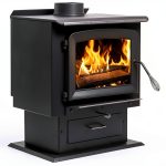 Ashley Hearth Wood Stove Black Alloy Steel Freestanding-0