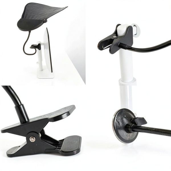 Livvie Office Light Blocker Universal Fit Black Adjustable-3