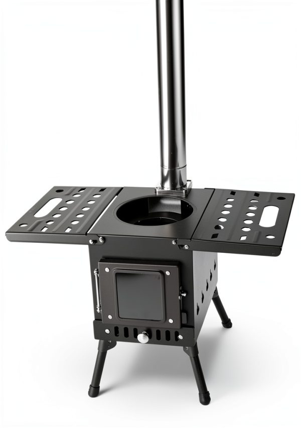 Surilehege Wood Stove Portable Carbon Steel Efficient-6
