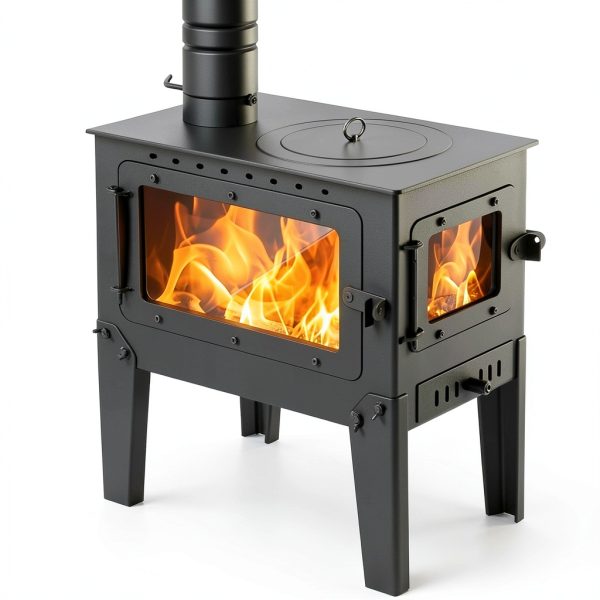FENGXCXY Wood Burning Stove High Efficiency Alloy Steel-0