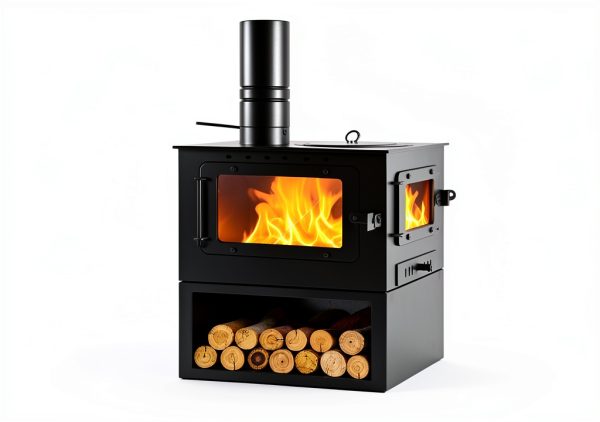 FENGXCXY Pellet Stove High Efficiency Dual View Heating-1
