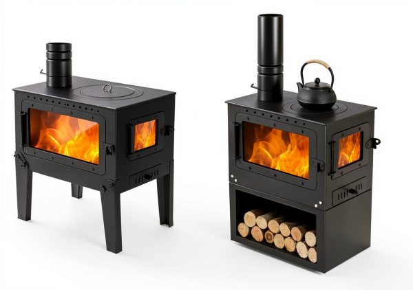 FENGXCXY Pellet Stove High Efficiency Dual View Heating-2