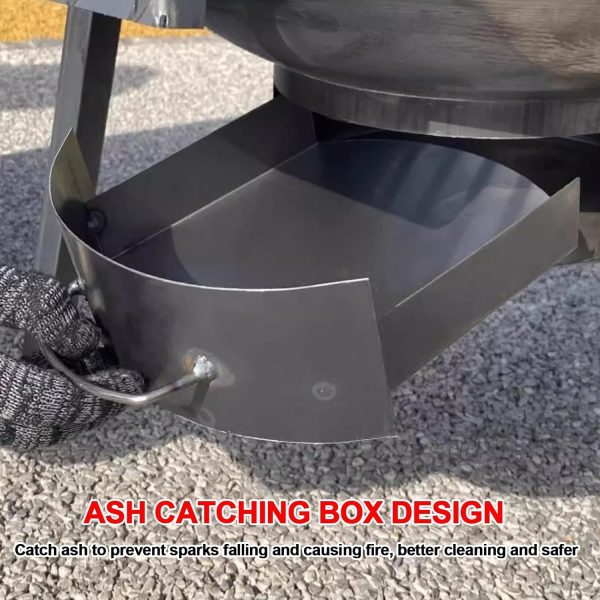 DNGXAOYA Wood Burning Stove Portable Camping Outdoor Cooking-5