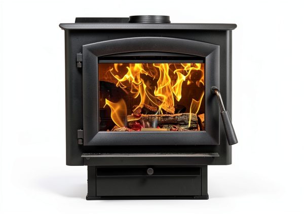 Ashley Hearth Wood Burning Stove Insert Colonial Black-2