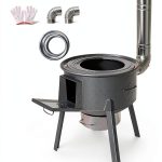 DNGXAOYA Wood Burning Stove Portable Outdoor Camping Cooking-0