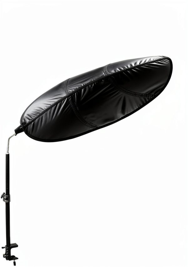 VSUNTENT Office Desk Sunshade Glare Blocking Leaf Shape-4