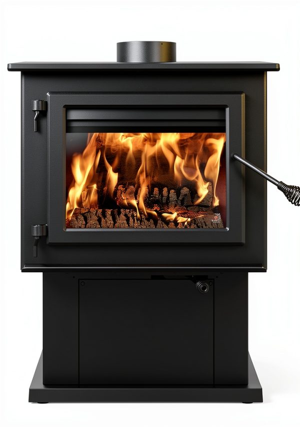 Century Heating Wood Stove Alloy Steel Direct Vent Large-0