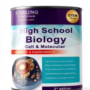 Sterling Education School STEM Biology Textbook Replica 382 Pages-0