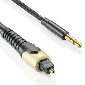 192KHz DAC Optical to 3.5mm Converter NCGGY 3.3FT Optical to 3.5mm-0