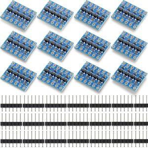 Logic Level Shifter Converter WWZMDiB 4-Channel 3.3V-5V for ESP32-0